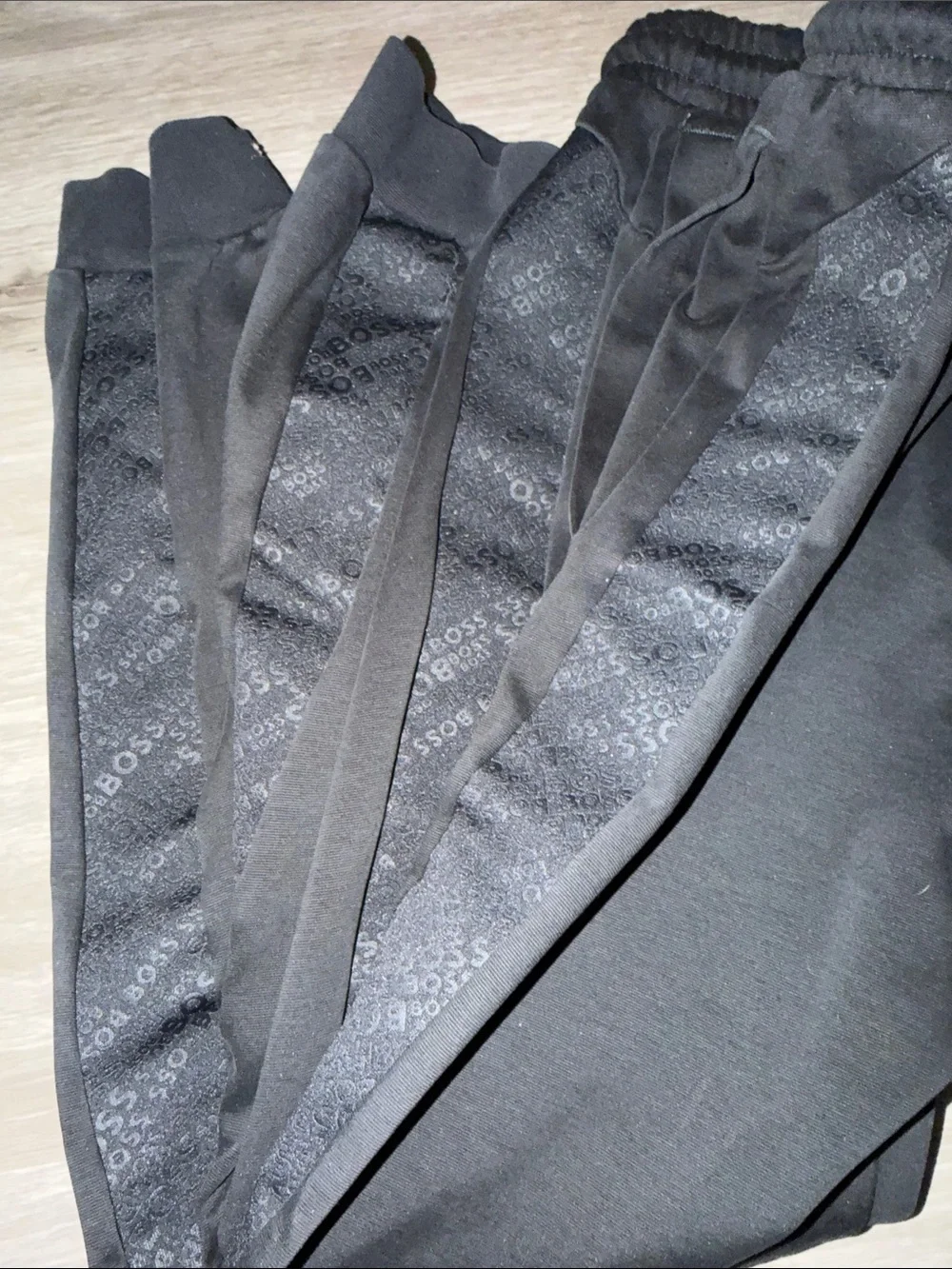 Hugo Boss used smoke